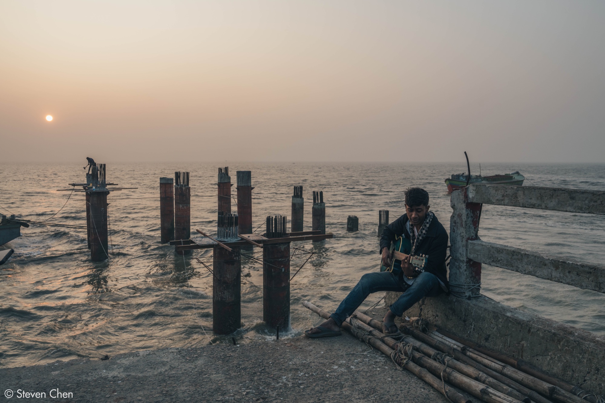 The world has kissed my soul with its pain, asking for its return in songs