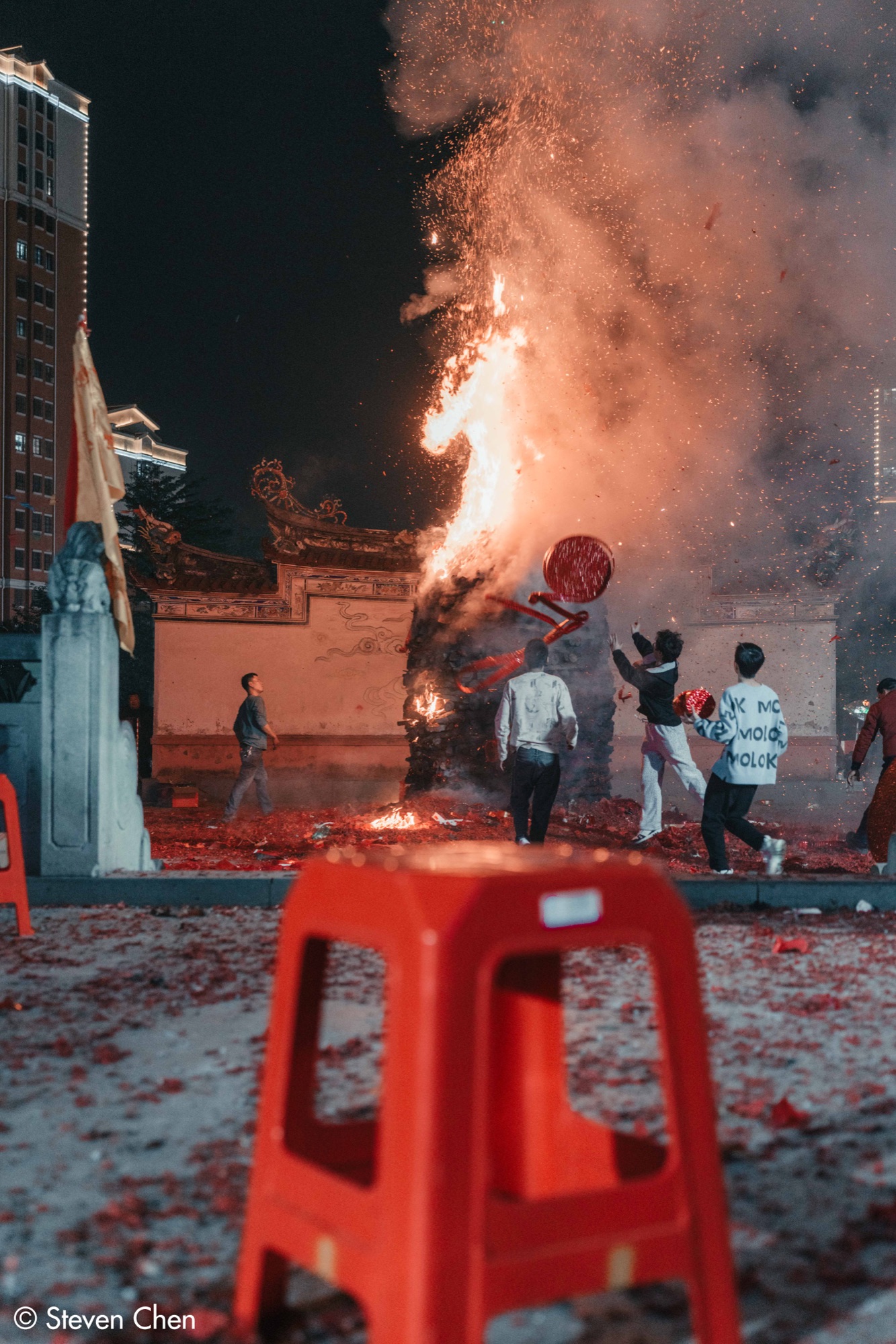 After the Fire, Night Remains