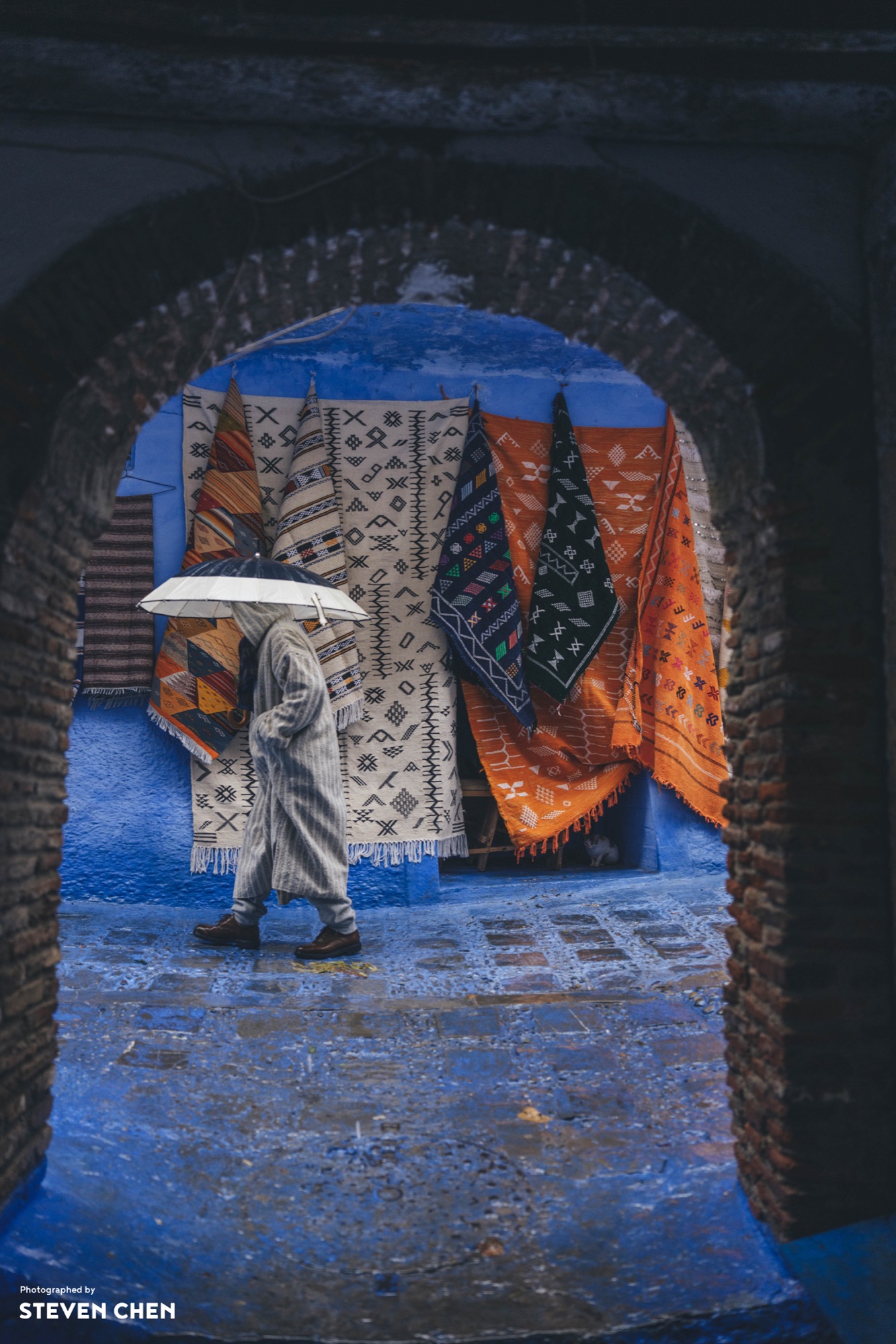 The One Beneath the Blue Archway